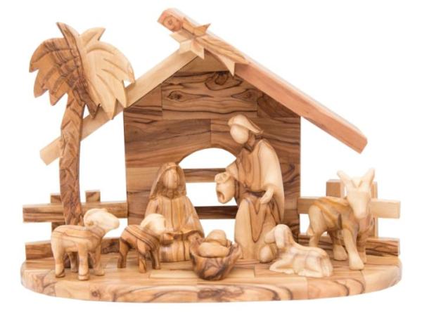 Crib with Holy Family