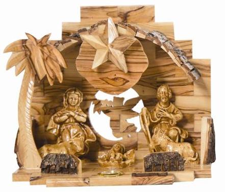 Crib with Holy Family