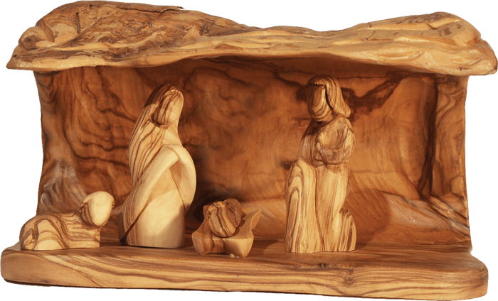 Crib with Holy Family