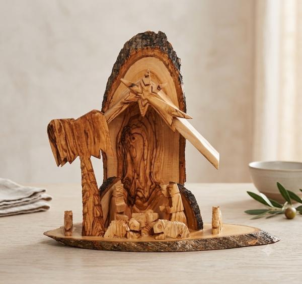 Crib with Holy Family