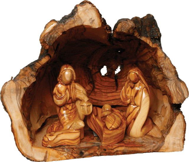 Crib with Holy Family